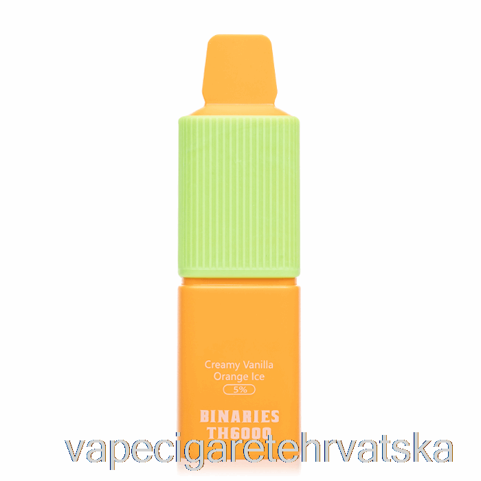 Vape Hrvatska Horizon Binaries Th6000 Disposable Creamy Vanilla Orange Ice